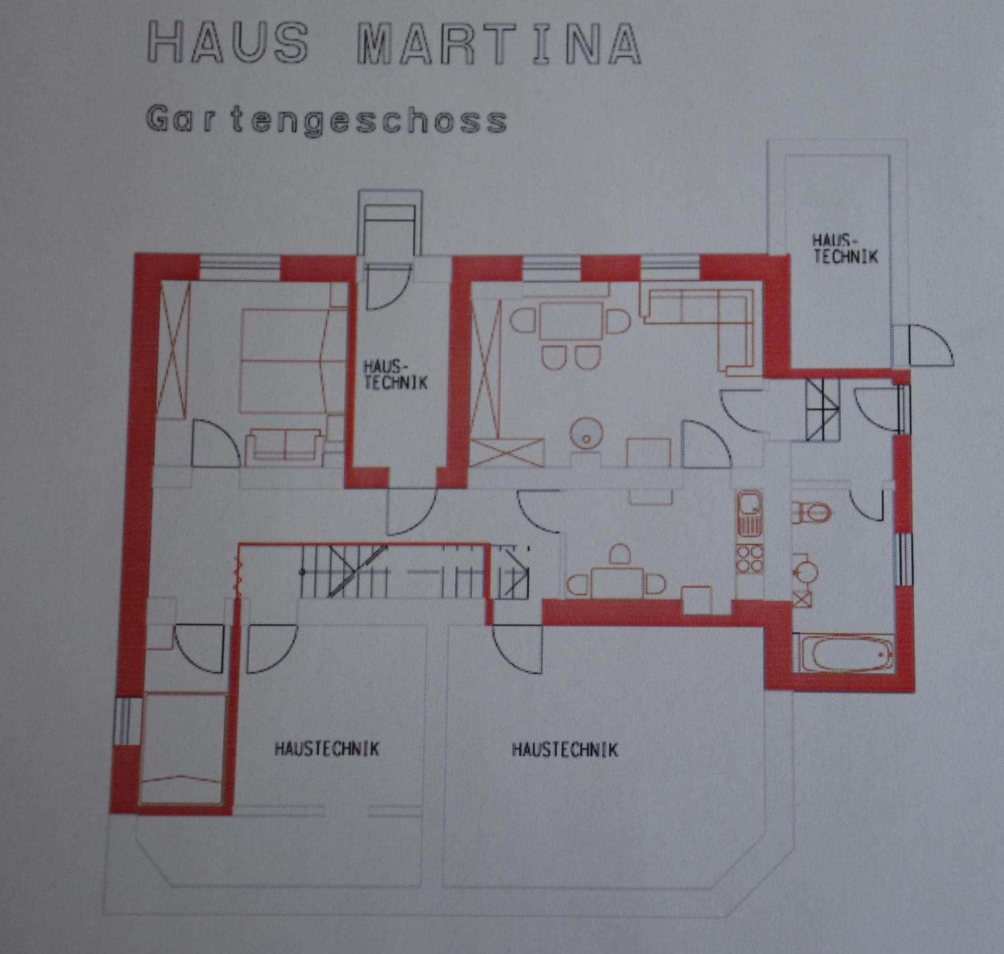Haus Martina Apartment Ервалд Стая снимка